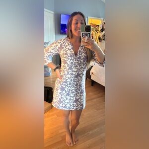 Jcrew linen tunic dress - size 0